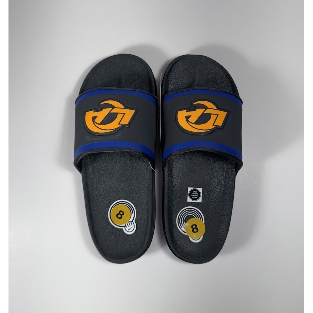 NIKE Offcourt LA Rams NFL Slides Sandals Blue Black Men's Sz 8 *NEW* DD0556-002 - Picture 5 of 7